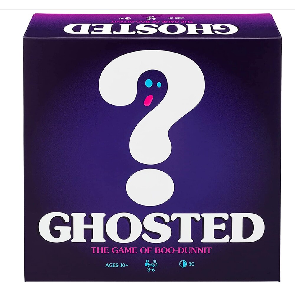 Ghosted - The Game Of Boo-Dunnit ,Board Game 3-6 Players, Ages 10+ New
